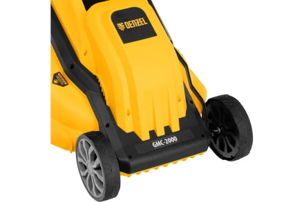 Газонокосилка электрическая GMC-2000, шир. 44см, 2000 Вт, 6 уров., травосб. 45 л// Denzel купить в Кургане