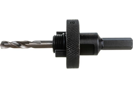 Державка 32-152 мм для биметаллических коронок быстросъемная пружинный фиксатор ЗУБР 29534 купить в Кургане