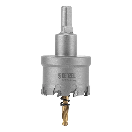 Коронка по металлу твердосплавная, 44 мм Denzel 724014 купить в Кургане