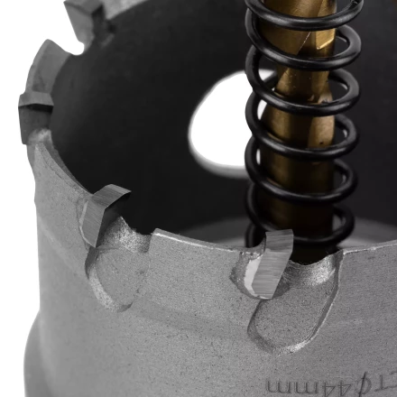 Коронка по металлу твердосплавная, 44 мм Denzel 724014 купить в Кургане