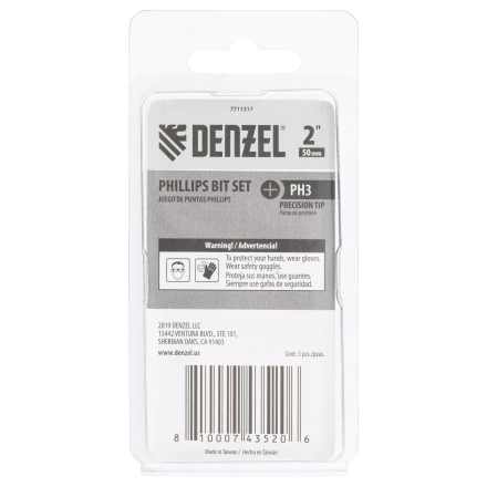 Бита PH3x50, 5 шт. Denzel 7711317 купить в Кургане