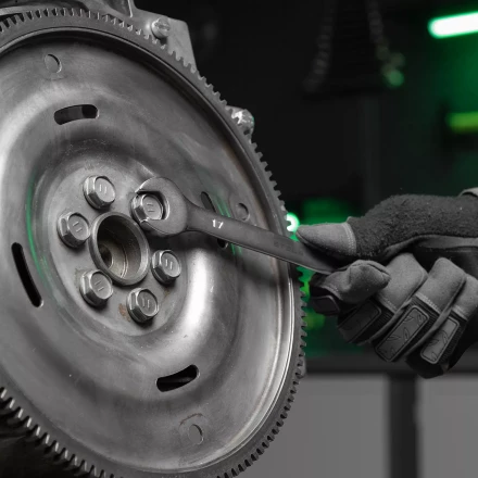 Набор ключей комбинированных Stels 6-17 мм, 6 шт., CrV, матовый хром, 15442 купить в Кургане