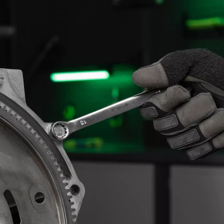 Набор ключей комбинированных Stels 6-17 мм, 6 шт., CrV, матовый хром, 15442 купить в Кургане