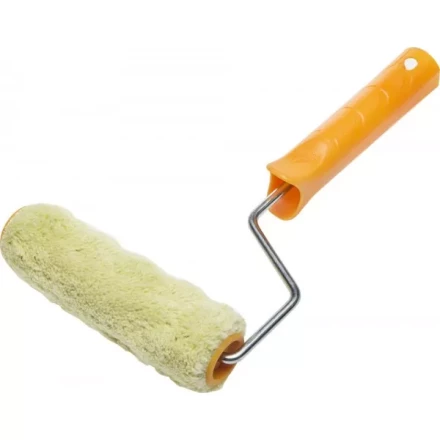 Валик SYNTEX ПОЛИАКРИЛ малярный в сборе, ворс 12мм, бюгель 6мм, 30х150мм, STAYER Master 0319-15 купить в Кургане