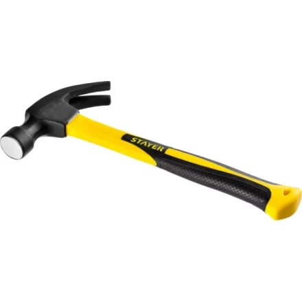 Молоток-гвоздодер &quot;Fiberglass&quot;, 680г, STAYER Professional 2026_z01 купить в Кургане