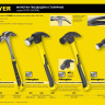 Молоток-гвоздодер "Fiberglass", 680г, STAYER Professional 2026_z01 купить в Кургане