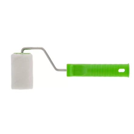 Валик &quot;Велюр&quot; с ручкой,  75 мм, ворс 5 мм, D 36 мм, D ручки 6 мм Россия Сибртех 80131 купить в Кургане