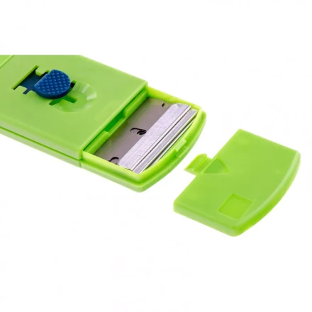 Скребок пластмассовый с выдвижным сменным лезвием Сибртех 79539 купить в Кургане