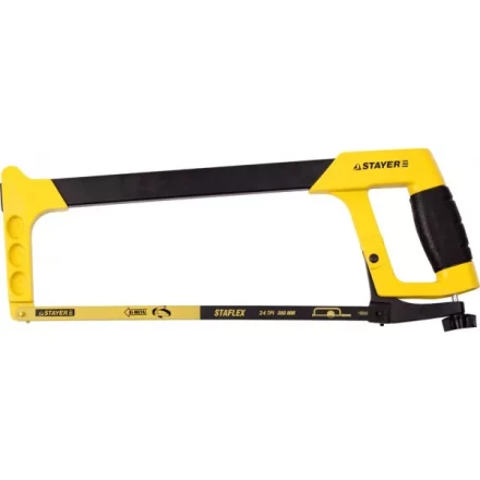 Ножовка по металлу STAYER RX700-HERCULES, металлическая обрезиненная ручка, натяжение 100 кг, 300 мм 2-15791_z01 купить в Кургане