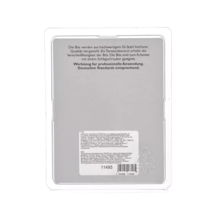 Набор бит торсионных PH2x50 мм для ударных шуруповертов 10 шт. Gross 11493 купить в Кургане