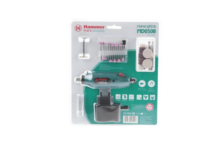 Мини-дрель HAMMER MD050B купить в Кургане
