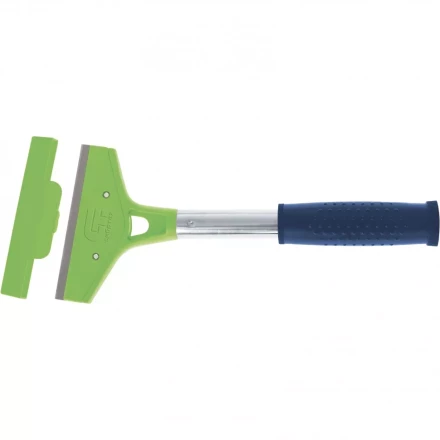 Скребок фиксированное лезвие 100мм металлическая обрезиненная ручка 250мм СИБРТЕХ 79541 купить в Кургане