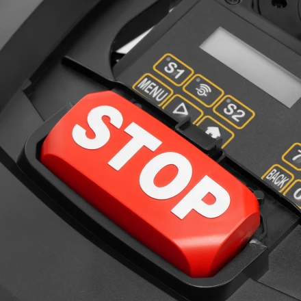 Робот-газонокосилка Grass Master 1000, ультразвуковой датчик, 3 Ач, LCD дисплей, Wi-Fi // Denzel купить в Кургане