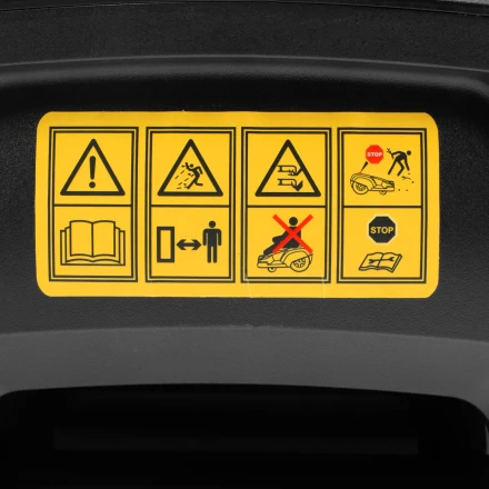 Робот-газонокосилка Grass Master 1000, ультразвуковой датчик, 3 Ач, LCD дисплей, Wi-Fi // Denzel купить в Кургане