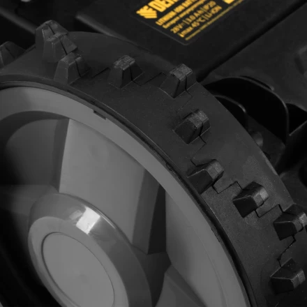 Робот-газонокосилка Grass Master 1000, ультразвуковой датчик, 3 Ач, LCD дисплей, Wi-Fi // Denzel купить в Кургане