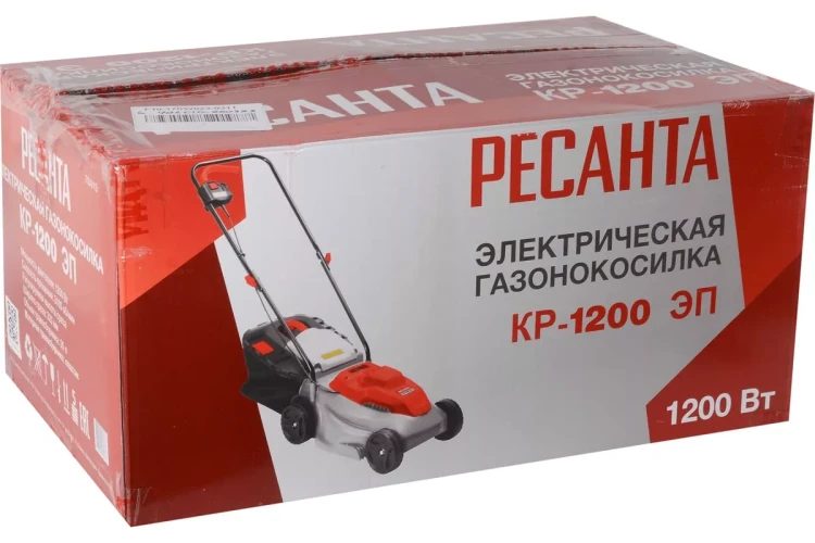 Электрическая газонокосилка Ресанта КР-1200 ЭП 70/4/15 купить в Кургане