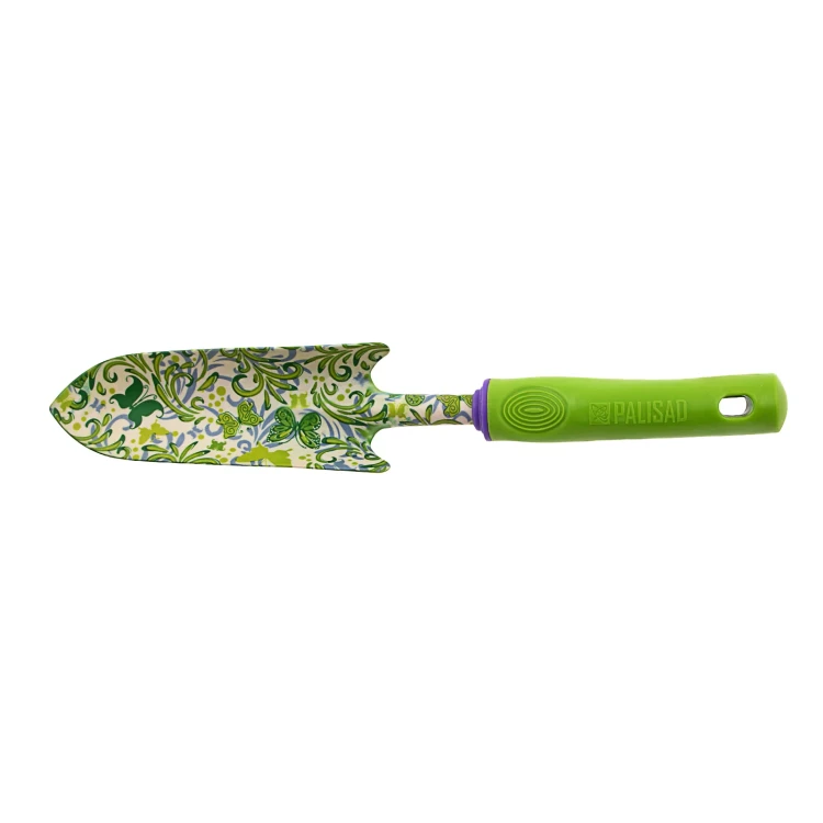 Совок посадочный узкий Palisad, 55 х 330 мм, стальной, пластиковая рукоятка, Flower Green, 620375 купить в Кургане