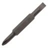 Отвертка комбинированная Denzel, SL3/16"-PH1, SL1/4"-PH2, 3-х компонентная рукоятка, 7713381 купить в Кургане