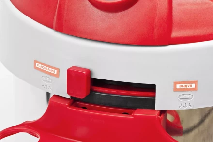 Пылесос ЗУБР сухая и влажная уборка, нержавеющая сталь, усиленное основание, розетка до 2000Вт, 30л, 1400Вт ЗППУ-1400-30 купить в Кургане