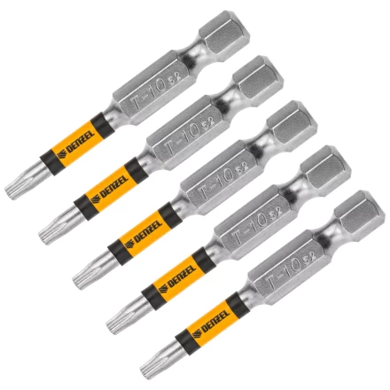 Бита T10x50, 5 шт. Denzel 7711318 купить в Кургане