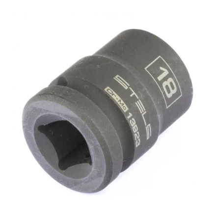 Головка ударная шестигранная 18 мм 1/2&quot; CrMo Stels 13923 купить в Кургане
