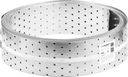 Перфорированная монтажная лента ЗУБР &quot;МАСТЕР&quot;, 100х2,00мм, 10м 310245-100 купить в Кургане