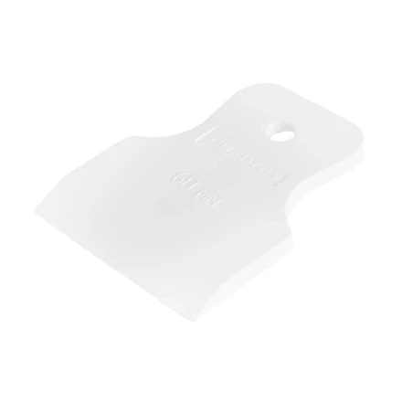 Шпатель, белая резина, 60 мм Россия Сибртех 85832 купить в Кургане