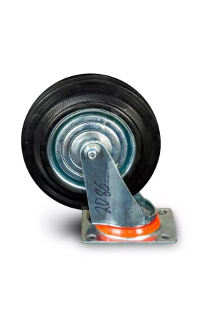 Колесо поворотное резина SC 80 200 мм (Y) 1022086 купить в Кургане