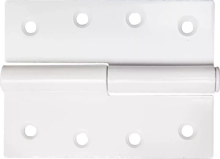 Петля дверная STAYER &quot;MASTER&quot; разъемная, цвет белый, левая, 100мм 37613-100-2L купить в Кургане