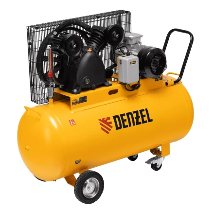 Компрессор воздушный рем. привод Denzel BCV 4000-T/200, 4,0 кВт, 200 литров, 690 л/мин купить в Кургане