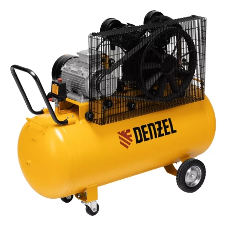 Компрессор воздушный рем. привод Denzel BCV 4000-T/200, 4,0 кВт, 200 литров, 690 л/мин купить в Кургане