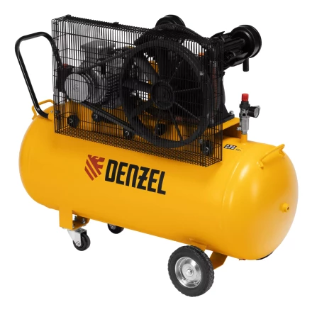 Компрессор воздушный рем. привод Denzel BCV 4000-T/200, 4,0 кВт, 200 литров, 690 л/мин купить в Кургане