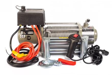Лебедка автомобильная TOR ЛА S12000 г/п 5443 кг 28 м 12V 1141204 купить в Кургане