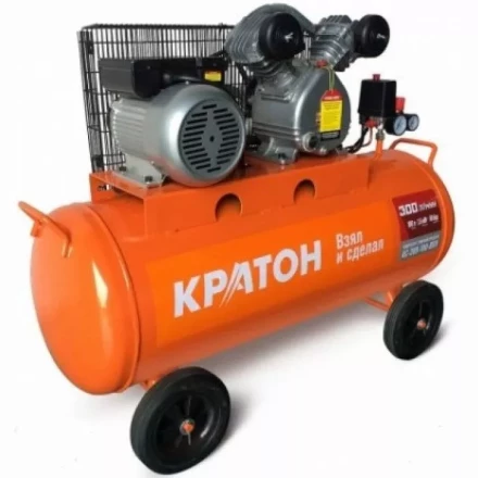 Компрессор масляный поршневой ременной Кратон AC-300-100-BDV 3 01 01 039 купить в Кургане