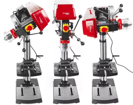 Радиально-сверлильный + тиски ЗСС-550 серия МАСТЕР купить в Кургане