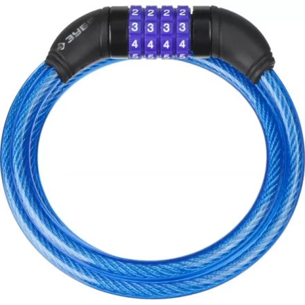 Замок ЗУБР &quot;ПРОФЕССИОНАЛ&quot;, тросовый, кодовый, с изменяемым кодом, длина троса - 1200мм, d 10мм 37262-120 купить в Кургане