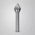 Зубр Твердосплавная борфреза J - зенкер с вершиной 60°, 12 х 10 мм (28808-12-10) купить в Кургане