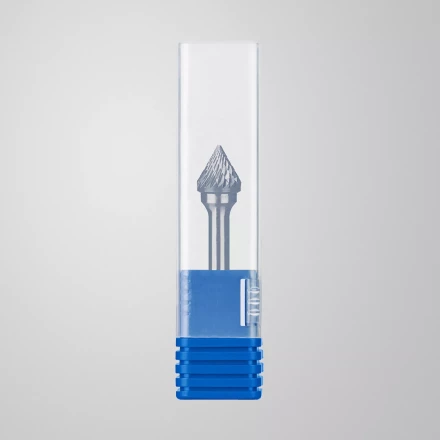 Зубр Твердосплавная борфреза J - зенкер с вершиной 60°, 12 х 10 мм (28808-12-10) купить в Кургане