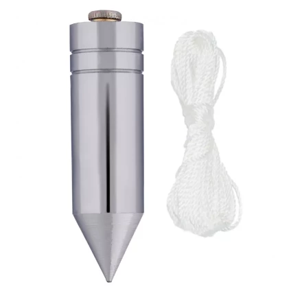 Отвес цилиндрический 250 г шнур 5 м Matrix 84887 купить в Кургане