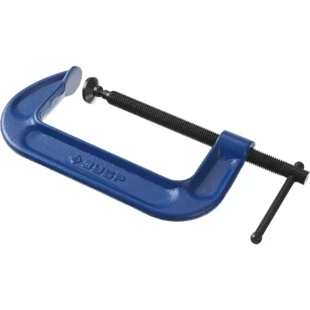 Струбцина  ЗУБР &quot;ПРОФЕССИОНАЛ&quot; тип &quot;G&quot;, корпус - ковкий чугун. 150мм 32245-150_z01 купить в Кургане