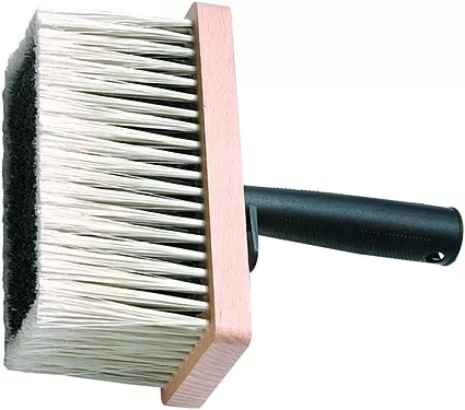 Кисть макловица 150 х 70 мм искусственная щетина деревянный корпус пластмассовая ручка  MATRIX 84088 купить в Кургане