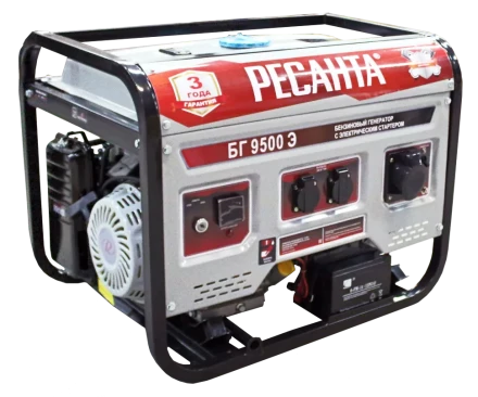 Бензогенератор  Ресанта БГ 9500 Э купить в Кургане