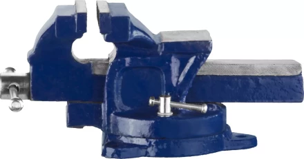 Тиски DEXX слесарные с поворотными механизмом, 100мм 32470-100 купить в Кургане