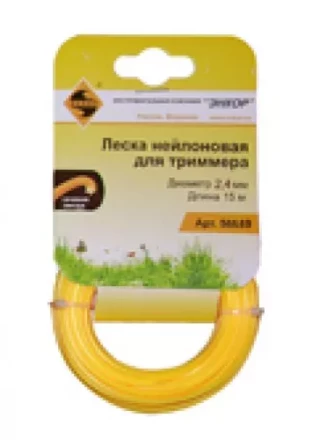 Леска для триммеров звезда ф24ммх15м 56659 купить в Кургане