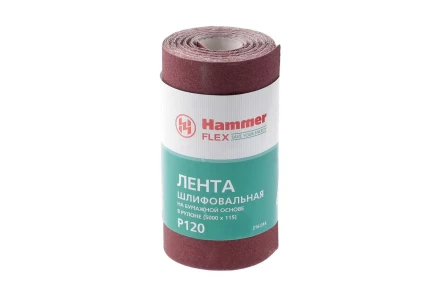 Лента шлифовальная в рулоне HAMMER Flex  216-014 купить в Кургане