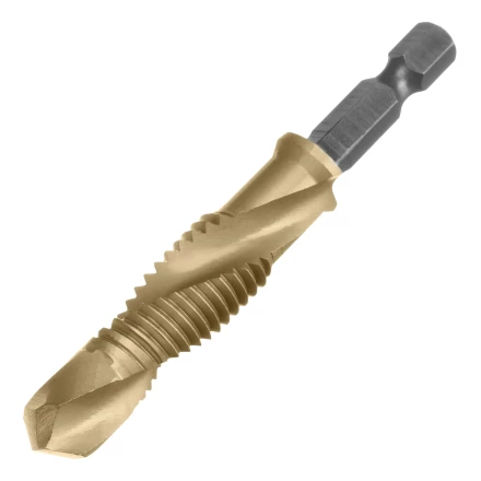 Сверло-метчик М12 х 1,75 мм, Р6М5// Denzel 76727 купить в Кургане