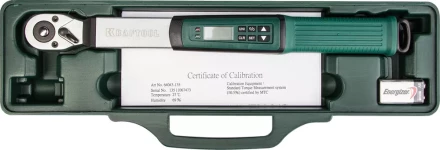 Электронный динамометрический ключ &quot;DIGITAL&quot; 3/8&quot;, 10 - 135 Нм, KRAFTOOL 64043-135 64043-135 купить в Кургане