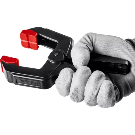 ЗУБР МЗ-100, 100 х 75 мм, пружинный зажим (32247-10) купить в Кургане