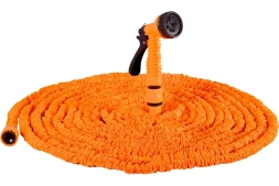 Набор для полива с растягивающимся шлангом 22м Вихрь 73/7/2/26