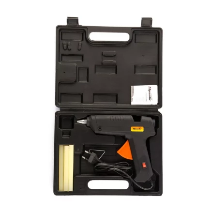 Клеевой пистолет с выключателем 11 мм, в кейсе, 80 Вт, 10 г/мин Sparta 93020 купить в Кургане